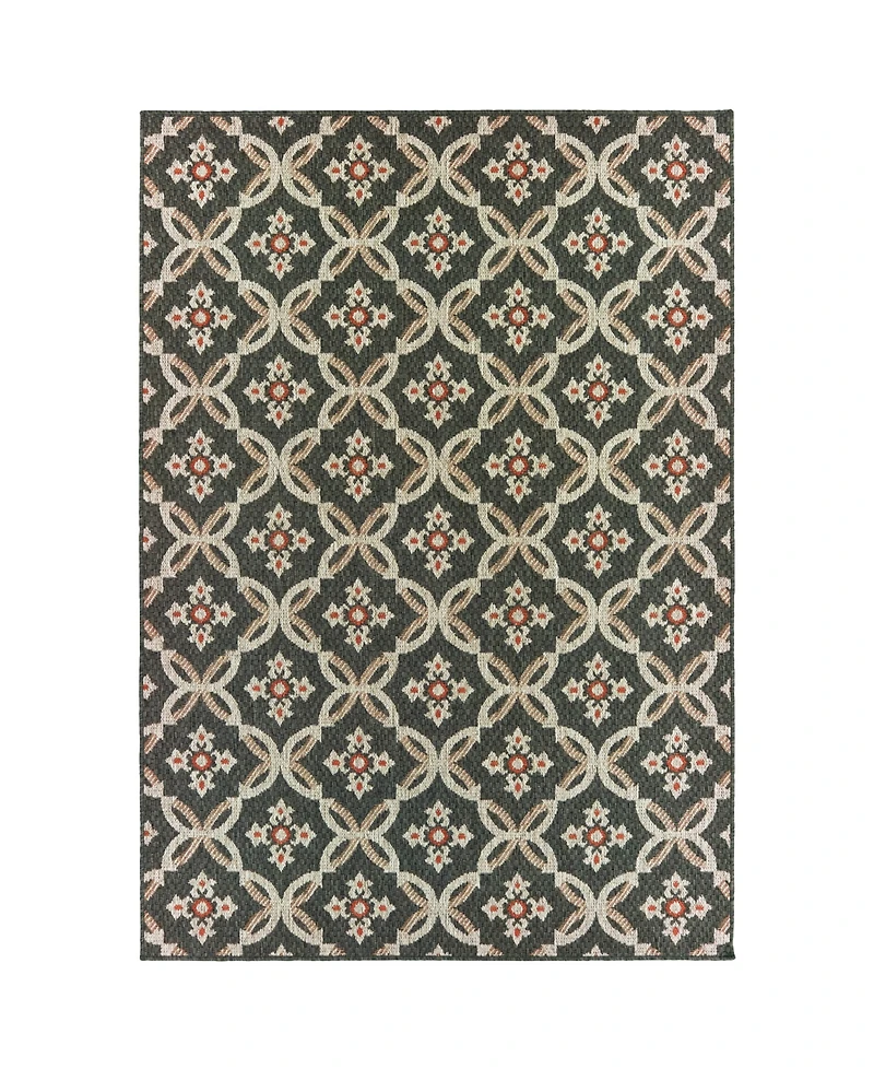 Oriental Weavers Latitude 1904K 3'3" x 5' Outdoor Area Rug