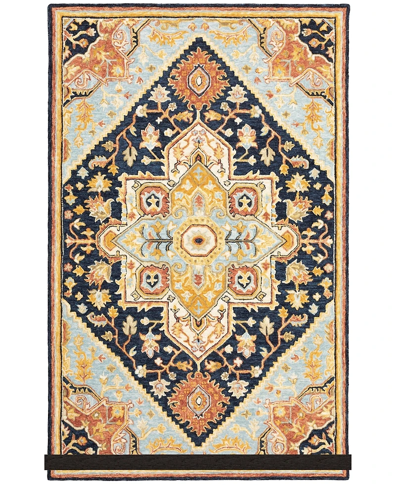 Oriental Weavers Alfresco 28408 Navy 5' x 8' Area Rug