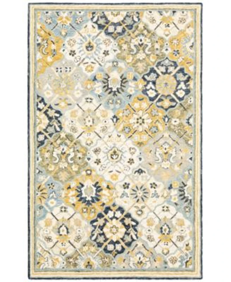 Oriental Weavers Alfresco 28406 Blue Rug