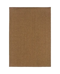 Oriental Weavers Karavia 2061N Tan 3'7" x 5'6" Outdoor Area Rug