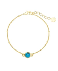 brook & york Nola Gemstone Bracelet - Turquoise