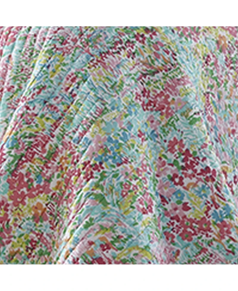 Levtex Karola Floral Reversible 3-Pc. Quilt Set, Full/Queen