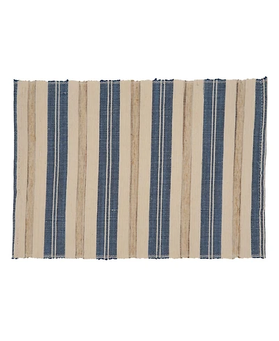 Saro Lifestyle Striped Placemat Set of 4