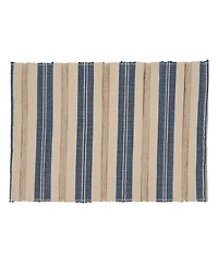 Saro Lifestyle Striped Placemat Set of 4