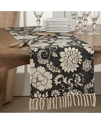 Saro Lifestyle Floral Runner