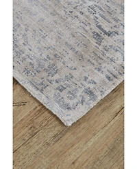Feizy Nadia R8389 Charcoal 5' x 8' Area Rug