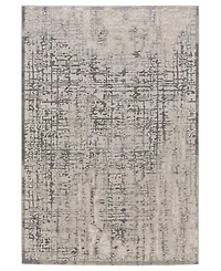 Feizy Prasad R3683 Gray 5' x 8' Area Rug