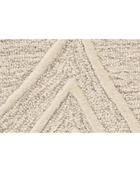 Feizy Enzo R8738 Ivory 5' x 8' Area Rug