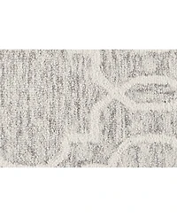Feizy Belfort R8775 Silver 5' x 8' Area Rug