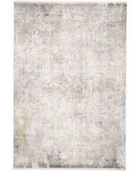 Simply Woven Rayne R3892 Gray Rug