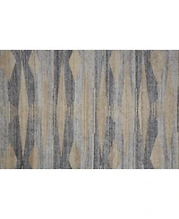 Feizy Beckett R0815 Gray 3'6" x 5'6" Area Rug