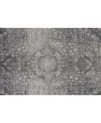 Simply Woven Michaela R3967 Charcoal Area Rug