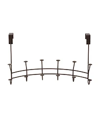 Spectrum Windsor Over The Door 6-Double Hook Rack