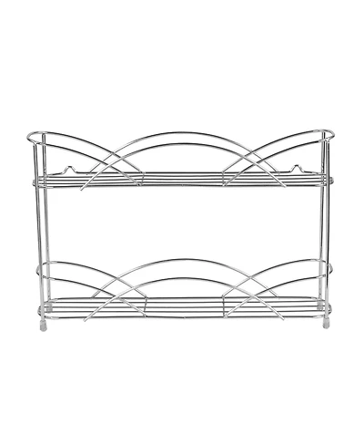 Spectrum Countertop Wall Mount 2-Tier Spice Rack