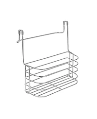 Spectrum Duo Over The Cabinet Towel Bar Basket, Medium