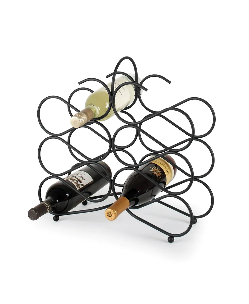Spectrum Scroll 12-Bottle Wine Rack
