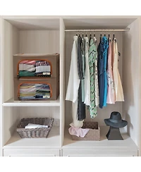 Sorbus Storage Box with Small Window, Set of 2