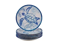 Certified International Oceanic Melamine 6-Pc. Salad Plates