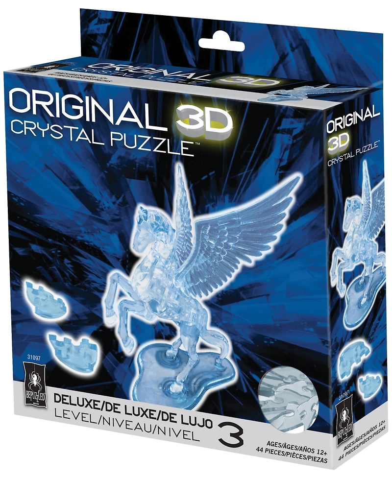 Bepuzzled 3D Crystal Puzzle - Pegasus