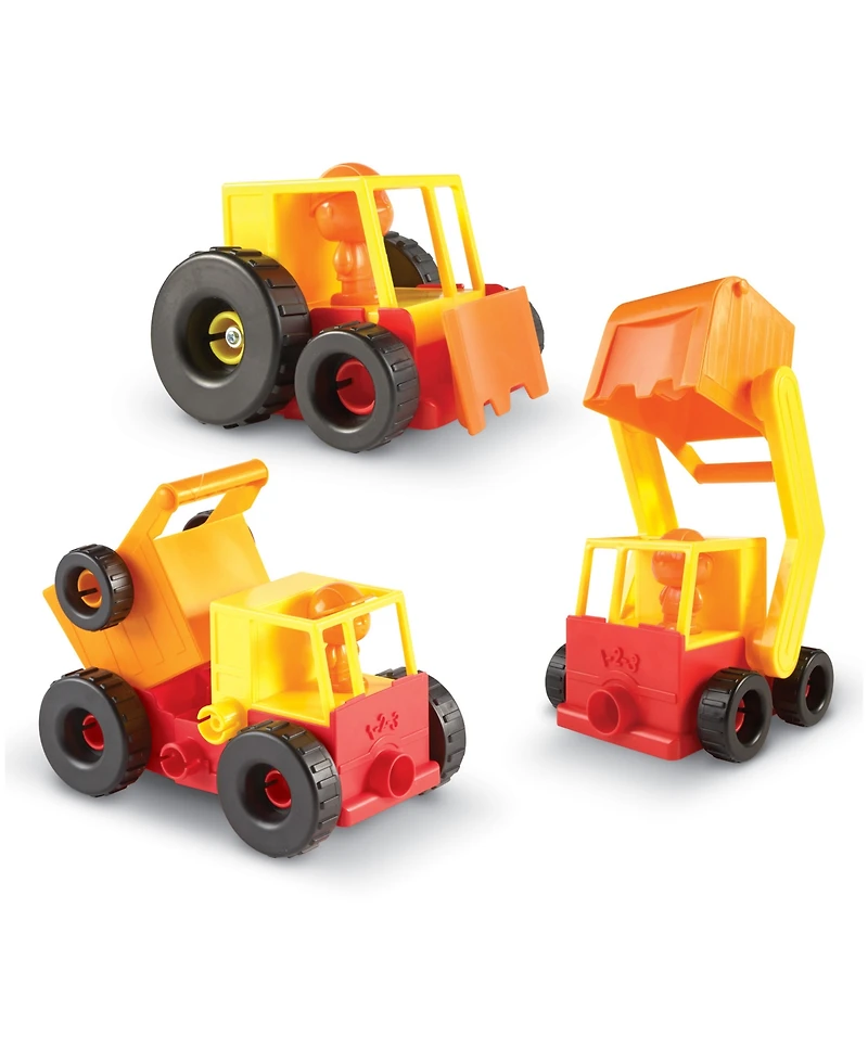 Learning Resources 1-2-3 Build It Construction Crew