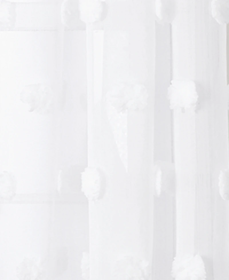Snowball 50" x 96" Poletop Curtain Panel Set