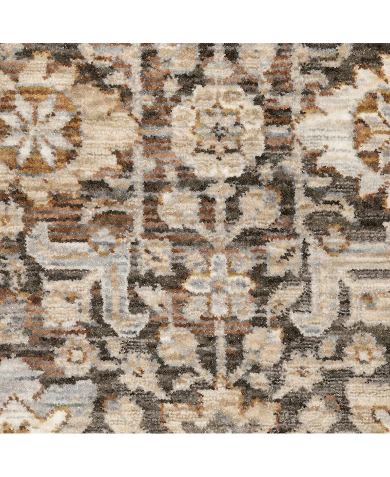 Oriental Weavers Maharaja 71W Gray and Ivory 7'10" x 10'10" Area Rug