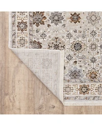 Oriental Weavers Maharaja 71W Ivory and Gold 2' x 3' Area Rug