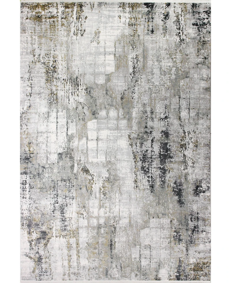 Bashian Charm Cha-03 Gray 7'9" x 9'9" Area Rug