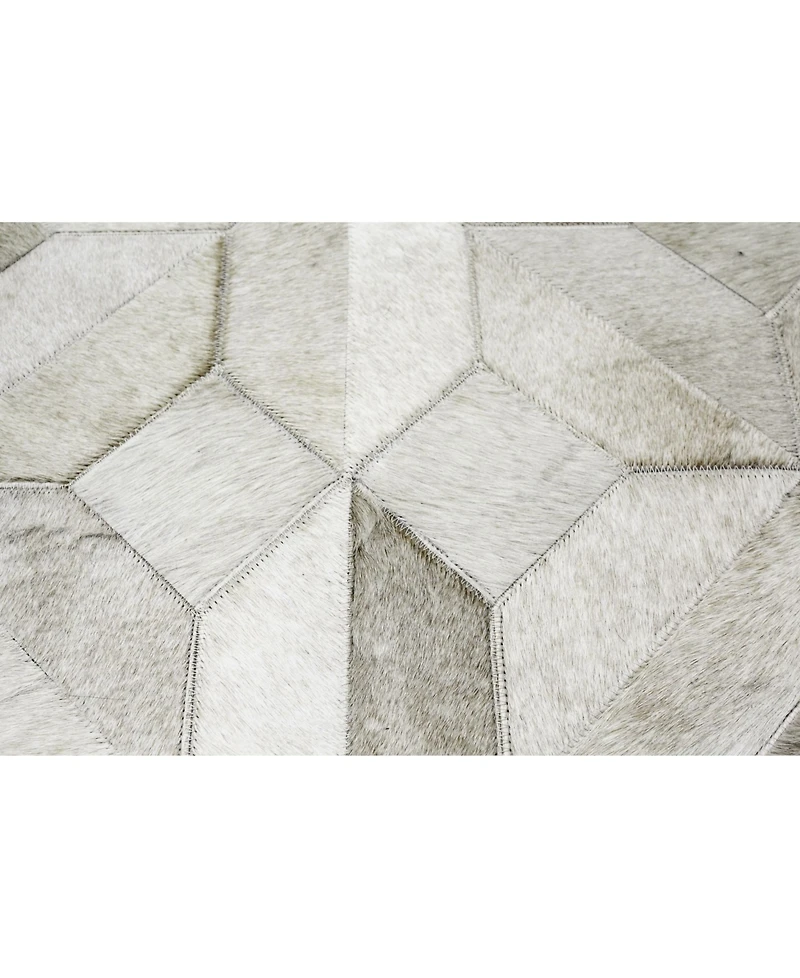 Bashian Cowhide Hie-04 Camel 8' x 10' Area Rug