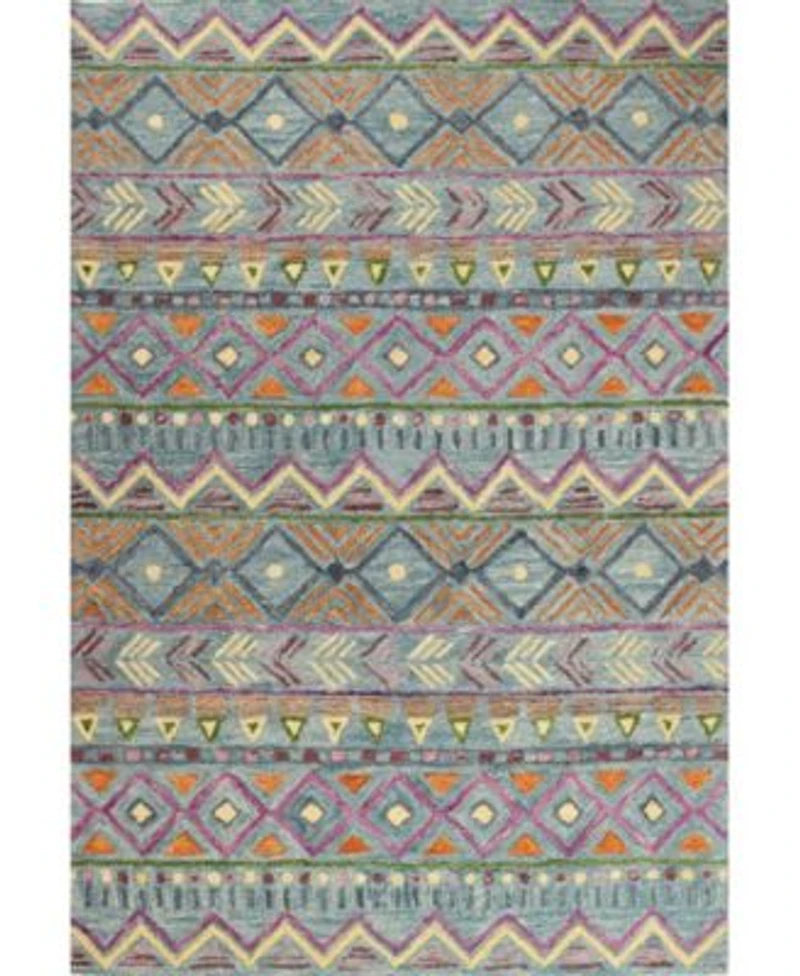 Bashian Taron Val 07 Teal Rug