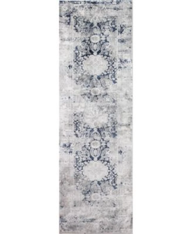 Closeout Bashian Isle Isl 02 Gray Blue Rug