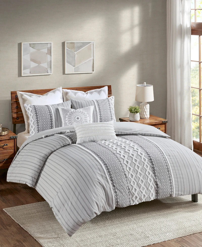 Ink+Ivy Imani 3-Pc. Comforter Set, Full/Queen