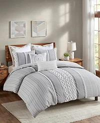 Ink+Ivy Imani 3-Pc. Duvet Cover Set, Full/Queen