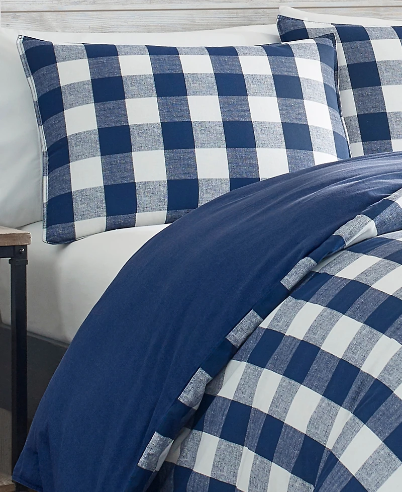Eddie Bauer Lakehouse Plaid 3-Pc. Comforter Set, Full/Queen