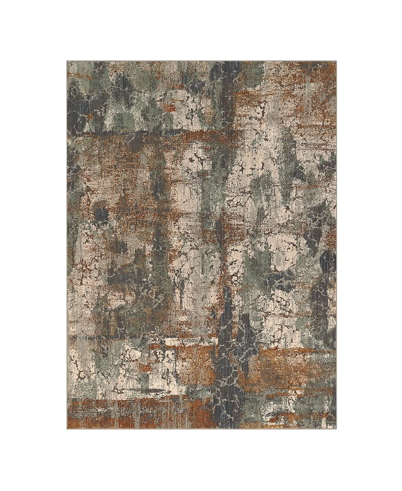 Closeout! Karastan Elements Calliope Multi 5'3" x 7'10" Area Rug