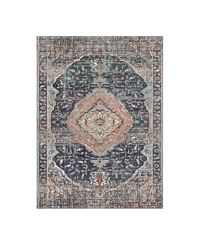 Closeout! Karastan Soiree Solace Indigo 5'3" x 7'10" Area Rug