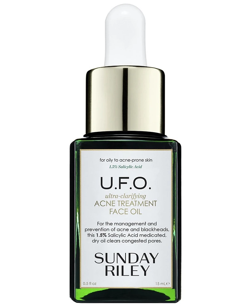 Sunday Riley U.f.o. Ultra-Clarifying Acne Treatment Face Oil
