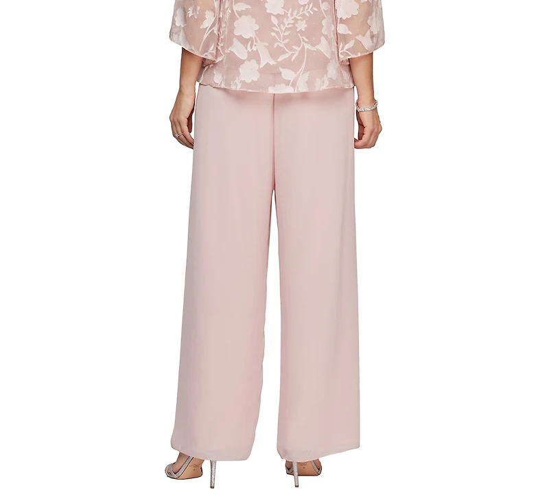 Alex Evenings Petite Chiffon Pants