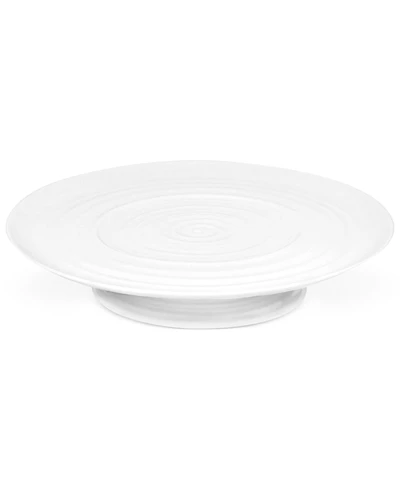 Portmeirion Sophie Conran White Large Footed Cake Plate