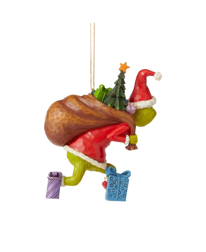 Jim Shore Tiptoeing Grinch Ornament