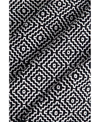 nuLoom Lorretta HMCO6A Black 5' x 8' Area Rug
