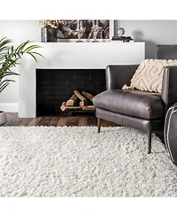 nuLoom Kara KKBX01A Ivory 5'3" x 7'7" Area Rug