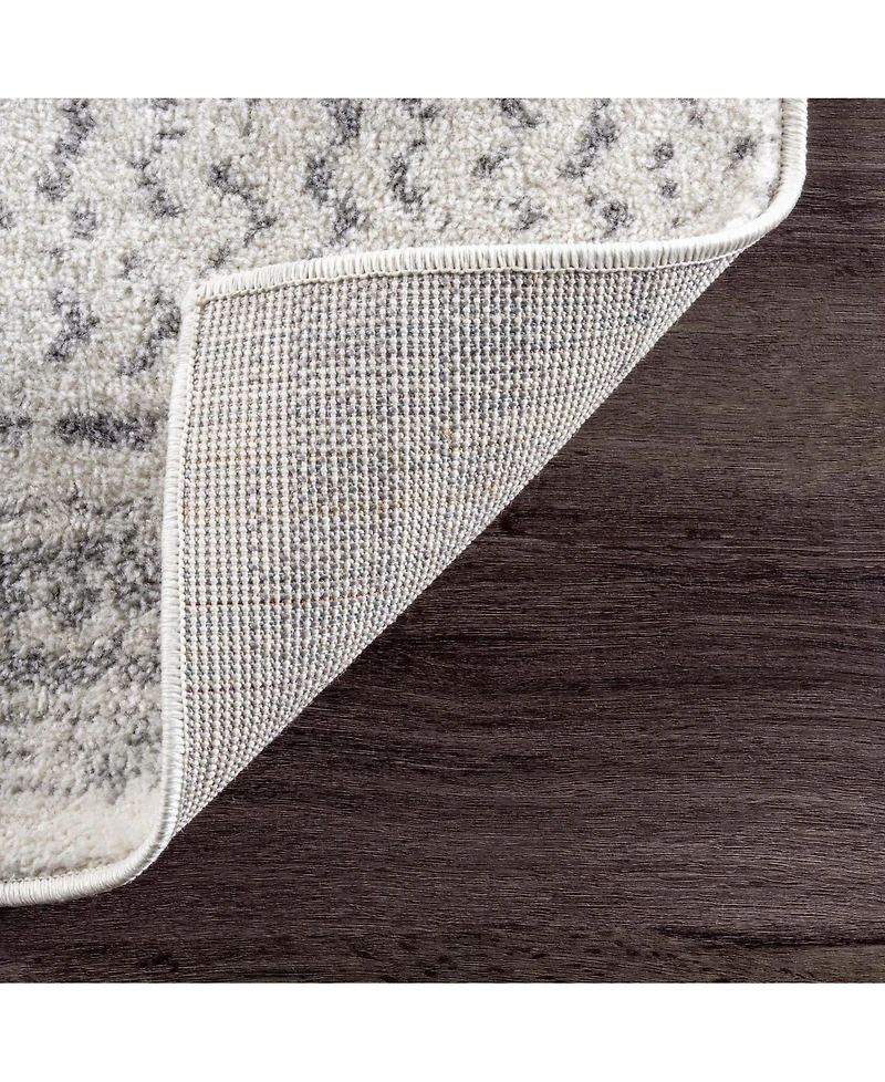 nuLoom Nova RZBD65B Gray 5' x 7'5" Area Rug