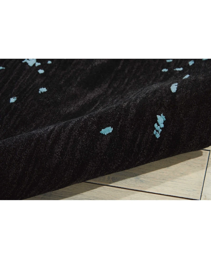 Nourison Home Opaline OPA06 Midnight 2'3" x 8' Runner Rug