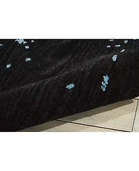 Nourison Home Opaline OPA06 Midnight 2'3" x 8' Runner Rug