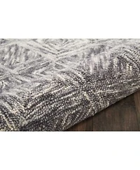 Nourison Home Interlock Lnk01 Charcoal Rug