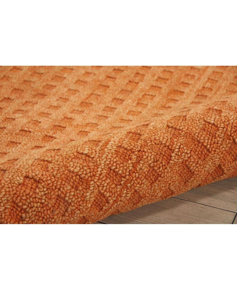 Nourison Home Marana MNN01 Tangerine 8' x 10'6" Area Rug