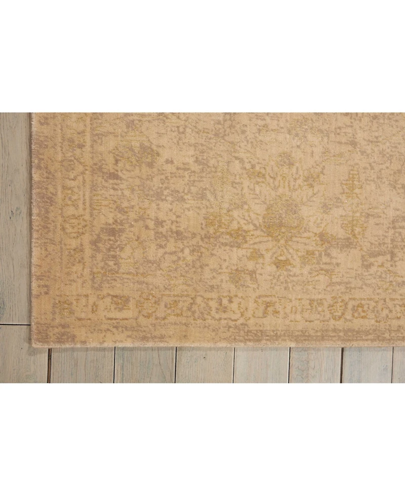 Nourison Home Silken Allure SLK12 Sand 8'6" x 11'6" Area Rug