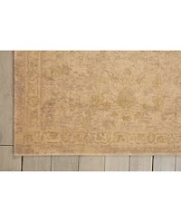 Nourison Home Silken Allure SLK12 Sand 8'6" x 11'6" Area Rug