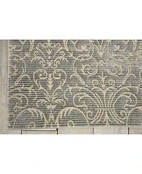 Nourison Home Luminance LUM05 Cobalt 5'3" x 7'5" Area Rug